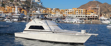 45' Riviera Yacht Charters, Boat Rentals, Cabo San Lucas, Los Cabos, La Paz.