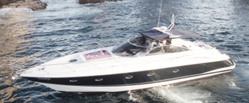 60' Sunseeker luxury sports yacht Yacht Charters, Boat Rentals, Cabo San Lucas, Los Cabos, La Paz.