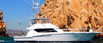 64' Hatteras fishing boat Yacht Charters, Boat Rentals, Cabo San Lucas, Los Cabos, La Paz.