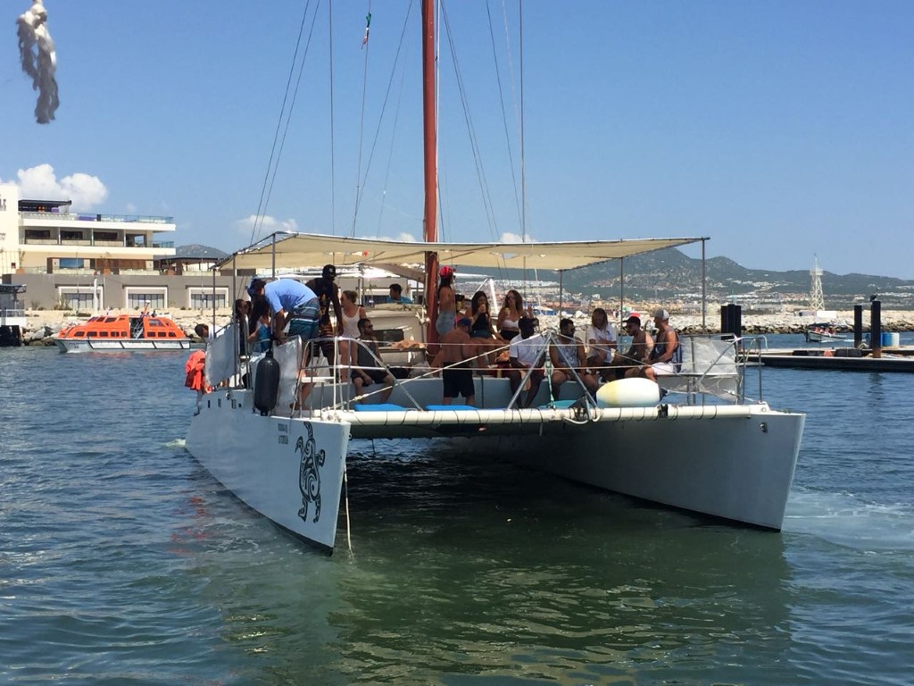 50' Cat exterior