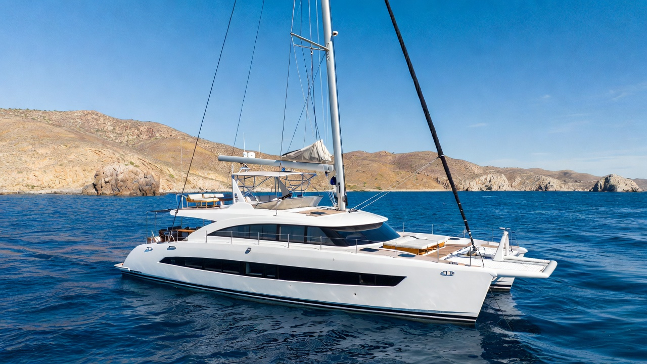 65' Leopard at sea