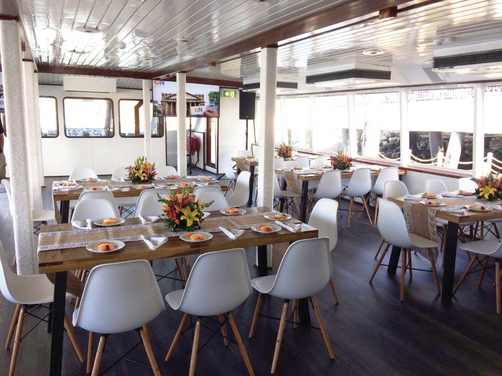 Event Boat at sea