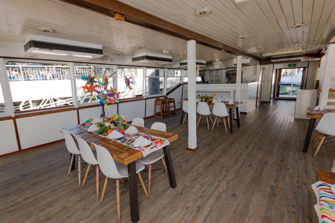 Event Boat interior