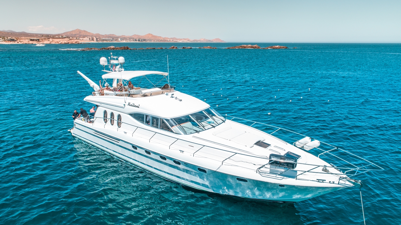 70' Viking deck