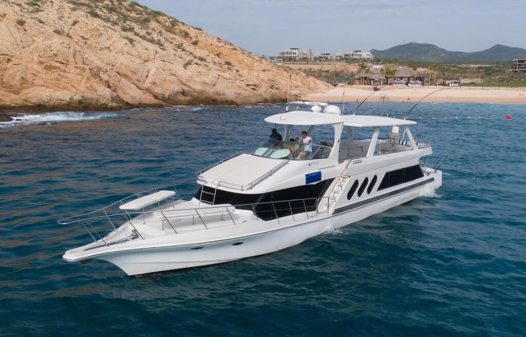 72' Bluewater exterior